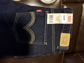 Pantalon levi's talla 14 reg para niña nuevo adjustable waistband skinny stretch.