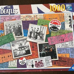 Ravensburger The Beatles Tickets Puzzle 1000 Pieces