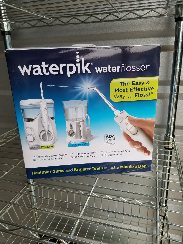 Waterpik Ultra Plus and Nano Water Flosser Combo Pack