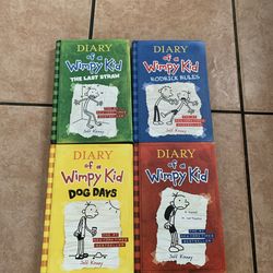 Diary of a wimpy kid “hardcover books”