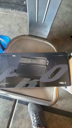 1600w Mono Block Amp Deaf Bonce