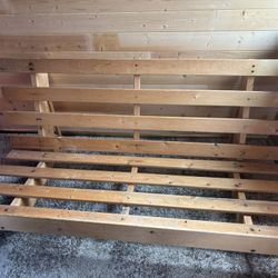 Sofa And Bed. Solid Wood. Perfect Condition For Free
