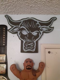 WWF  "The Rock " Foam Finger (Rare)  1999