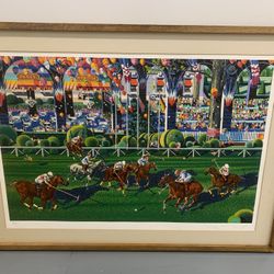 Hiro Yamagata ‘Polo’ Serigraph Piece