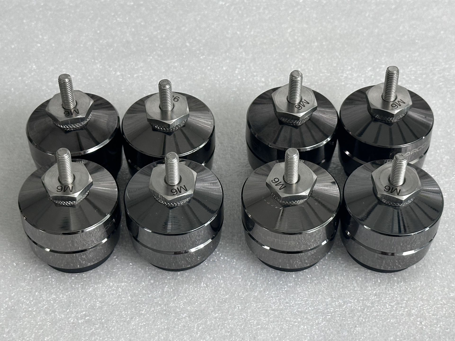8 Of IsoAcoustics Gaia III Speaker Isolation Feet with M6 Screws