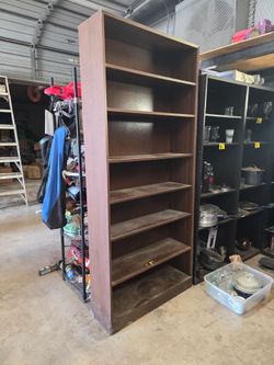 TODAY SUNDAY ONLY 10AM-5PM ! Tall 80 inch shelf, truck & at least 1 ratchet strap required for transport, ONLY $10