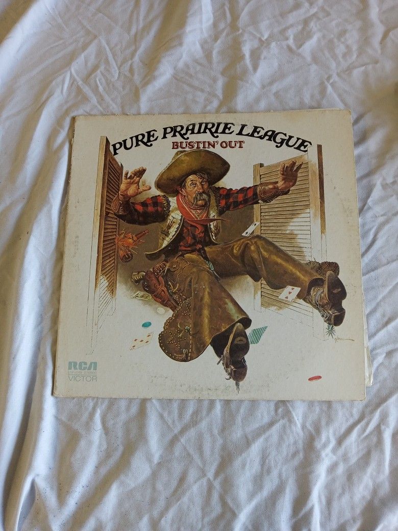 Pure Prairie League Busting Out Vinyl Record