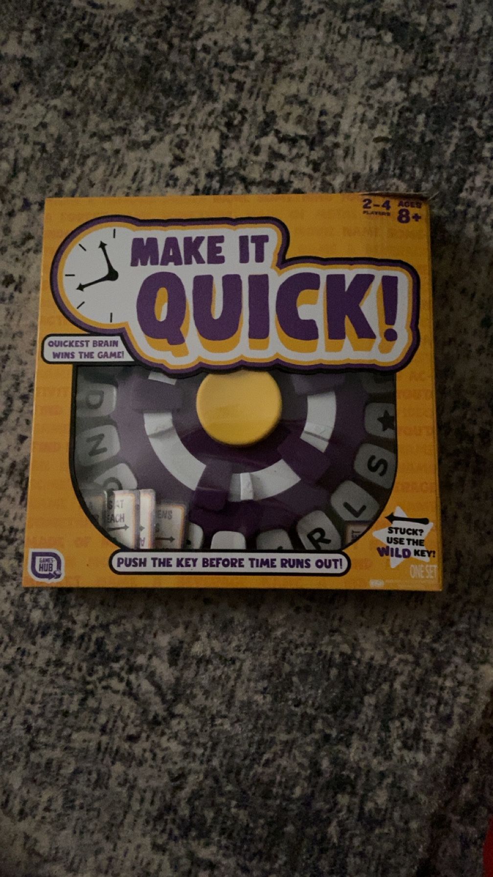 Make It Quick Board Game