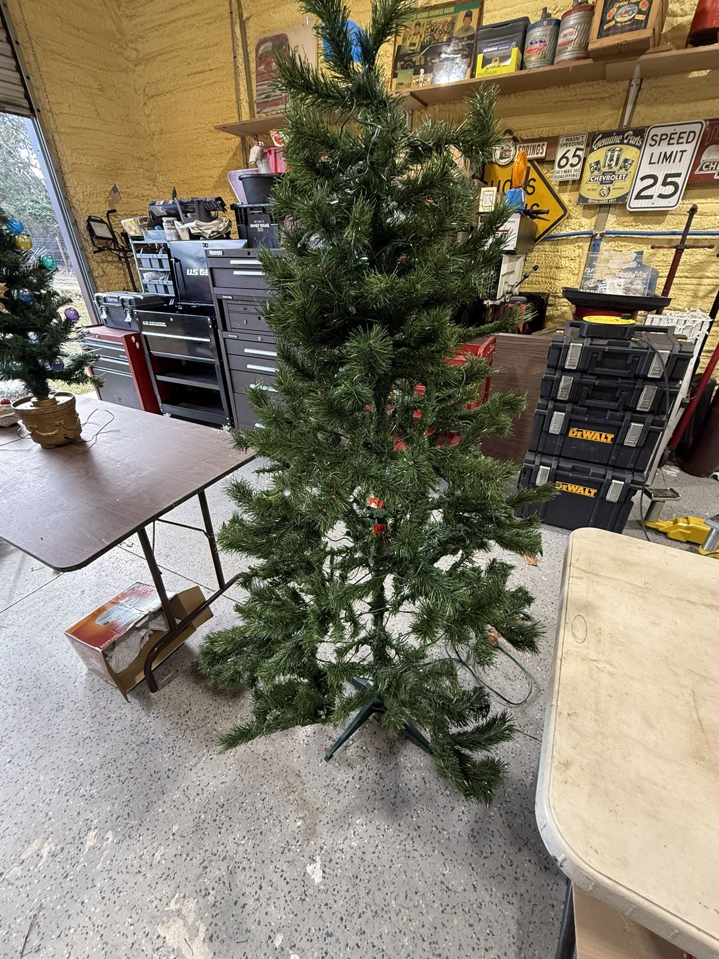 Lighted Christmas Tree