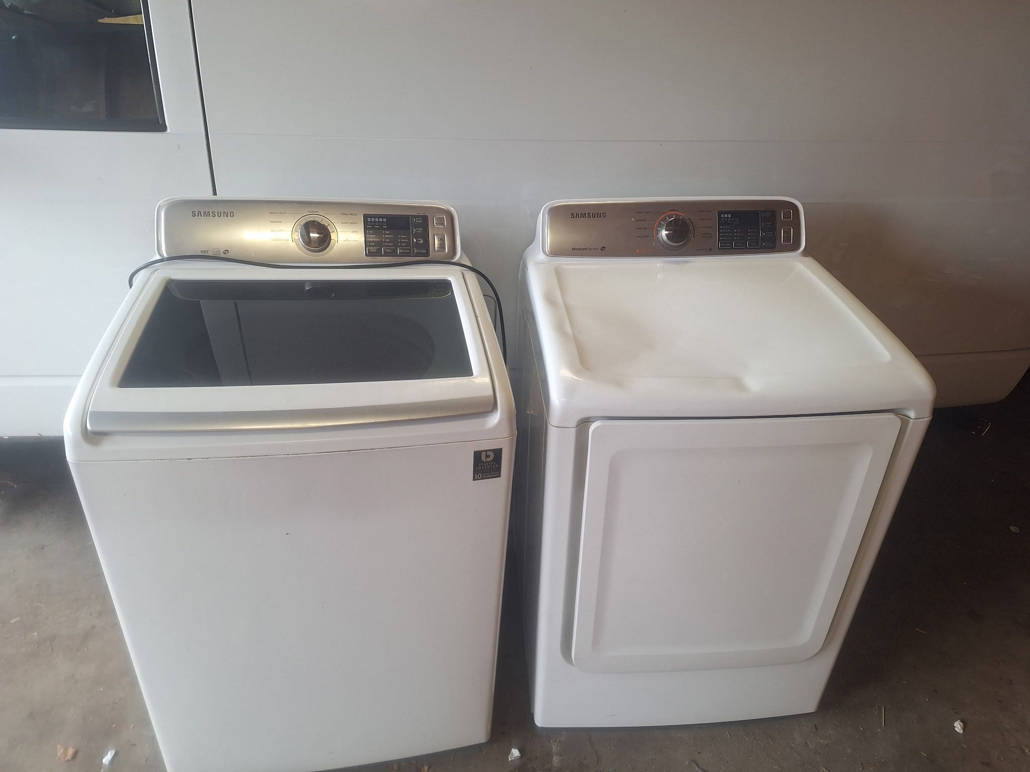 Samsung laundry machines