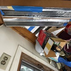 Vintage Corvette Rear Deck Vents  And Door Sill Plates 