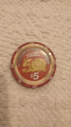 WSOP 50th Anniversary Rio Casino Chip