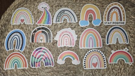 Rainbow Stickers 15