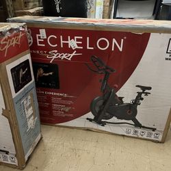 Echelon Connect Sport Indoor Cycling Exercise Bike with 90 Day