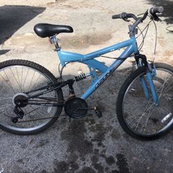 Blue Ozone Mountain Bike