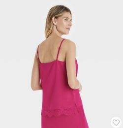 Women’s Woven Cami- A New Day Magenta Xs