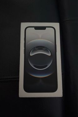 Brand new Apple iPhone 16e. Compatible on the AT&T network. Color is black and it has 128 gigs.