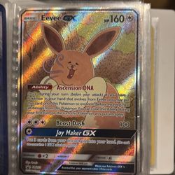 Eevee GX SM233 full art promo card