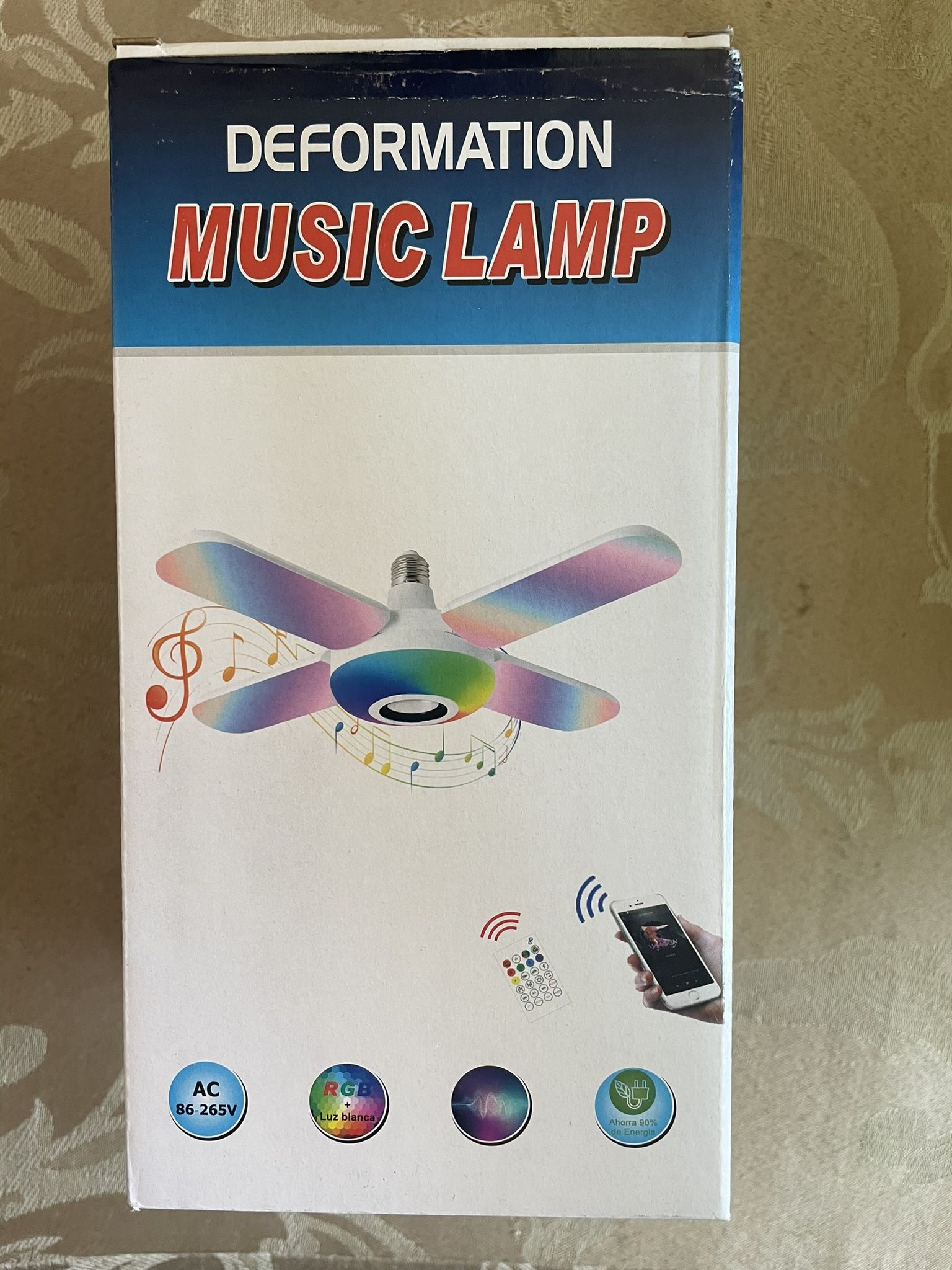 Bluetooth lightbulb speaker