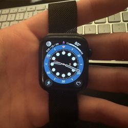 Series 6 Apple Watch - Navy Blue, Excellent Condition