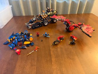Lego Ninjago Lot including Dieselnaut 70654
