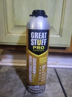 Great Stuff Pro Construction Adhesive Lot of 15 Cans