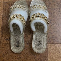 H2K SOFIA Gold Comfort Soft Slides