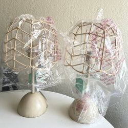 NEW With Tags - Pillowfort 15" Tall Rattan Table Lamp