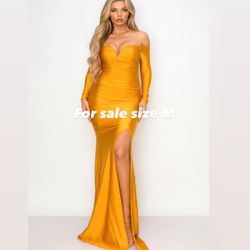 Mustard Dress