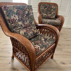 Arm Rattan Chairs