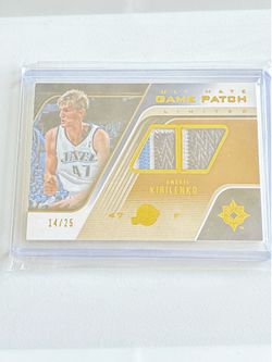 ANDREI KIRILENKO basketball card