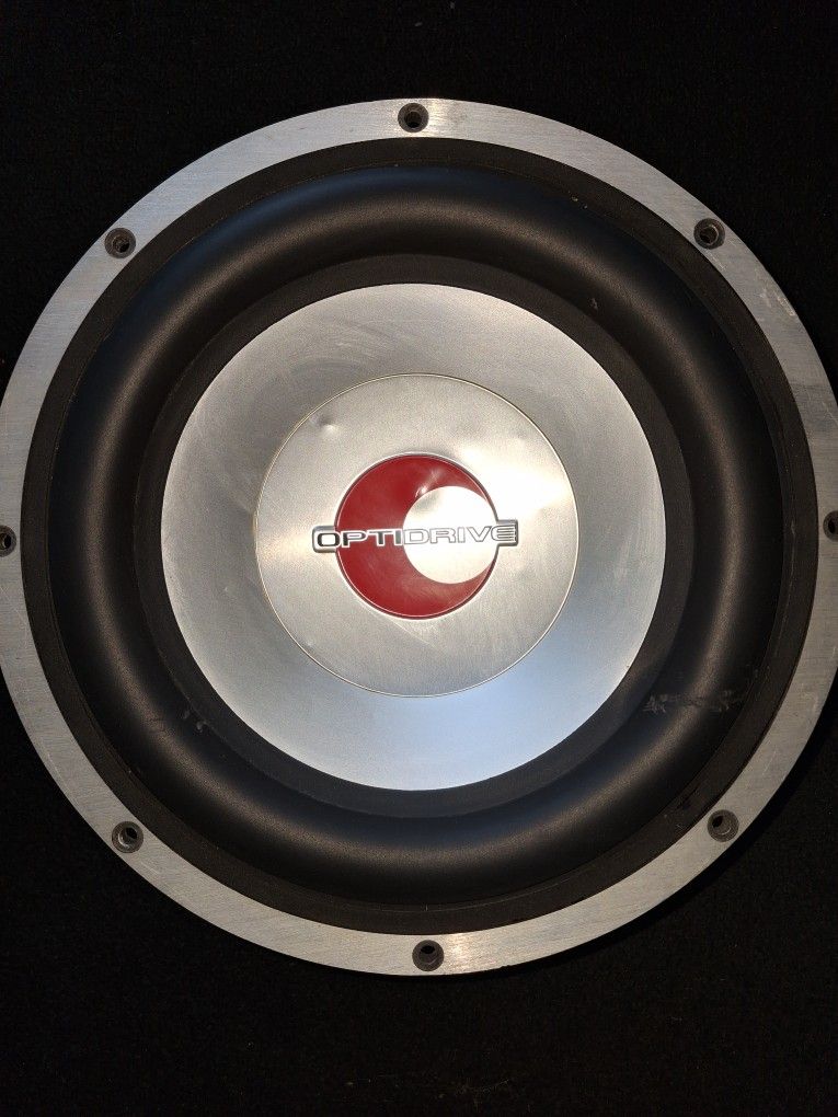 Lanzar Opti1232d Optidrive 12'' Die Cast Aluminum Alloy Cone Dual