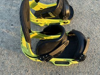 New Burton Mission Large Snowboard Bindings 