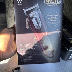 Barber Clippers, Trimmers, Case