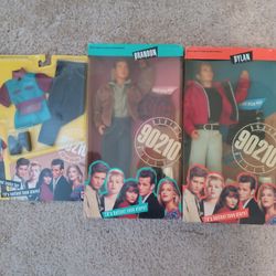 90210 Brandon and Dylan Dolls Mattel Barbie