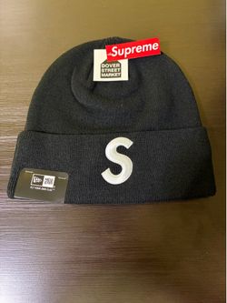 New Black Supreme beanie