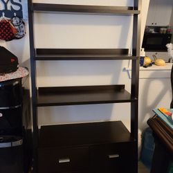 Ladder Rack With 4 Drawers