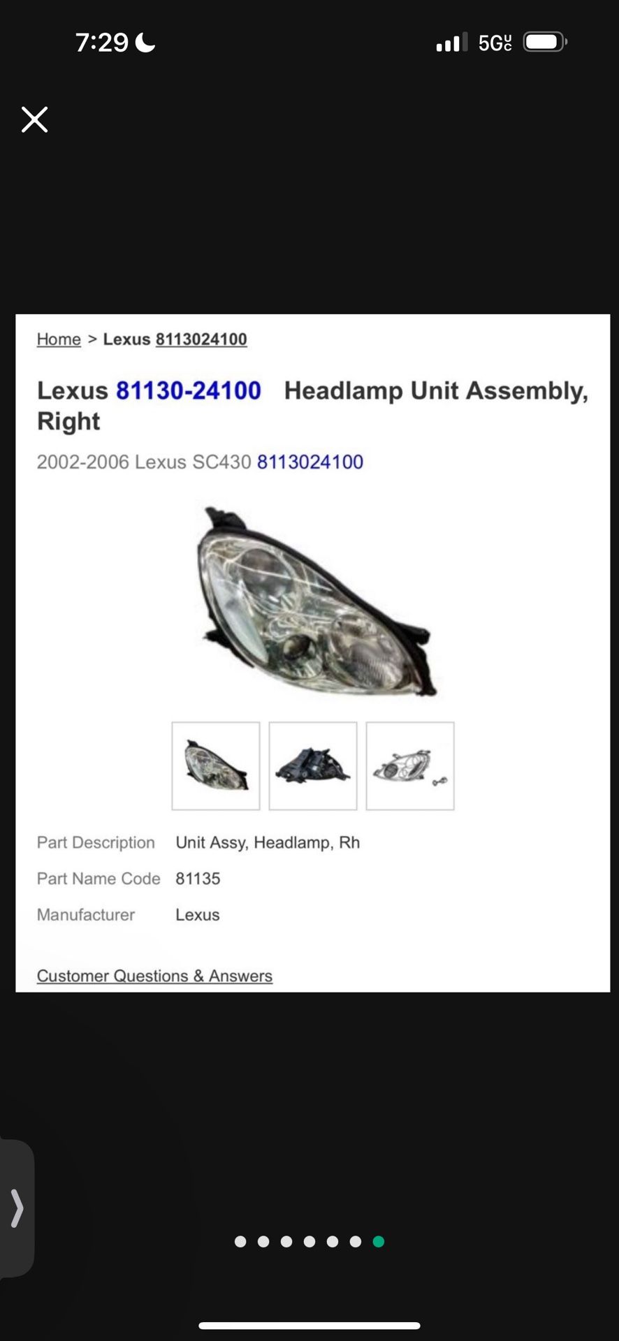 2005 Lexus SC 430