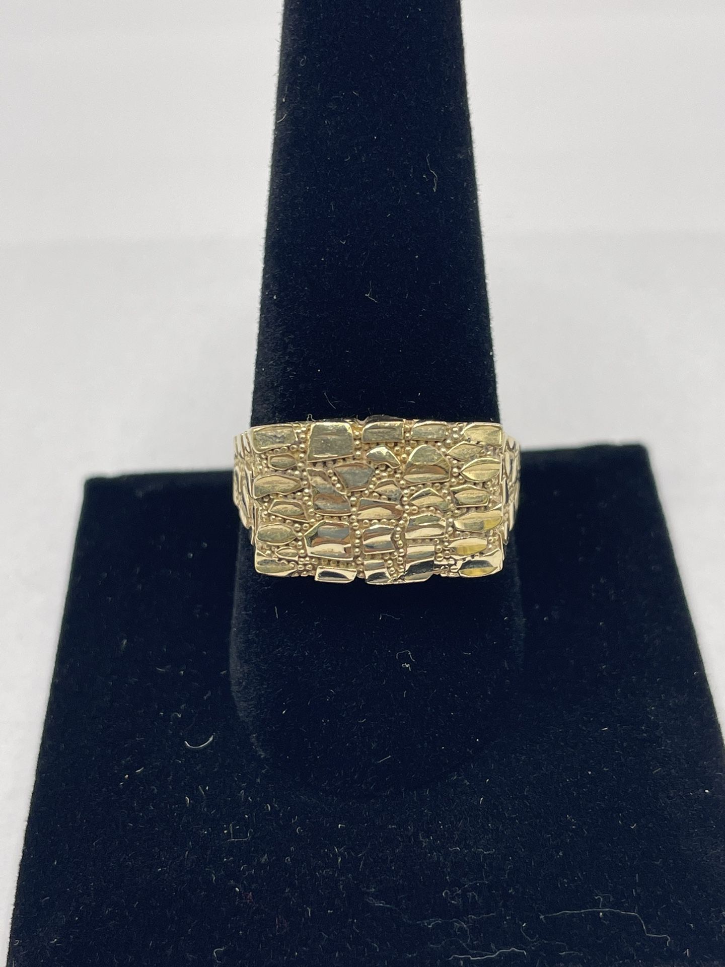 Gold Nugget Ring