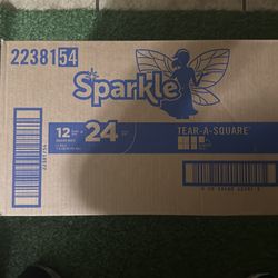 Sparkle Paper Towels 12 Double Rolls