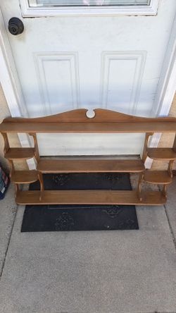 Vintage wall display