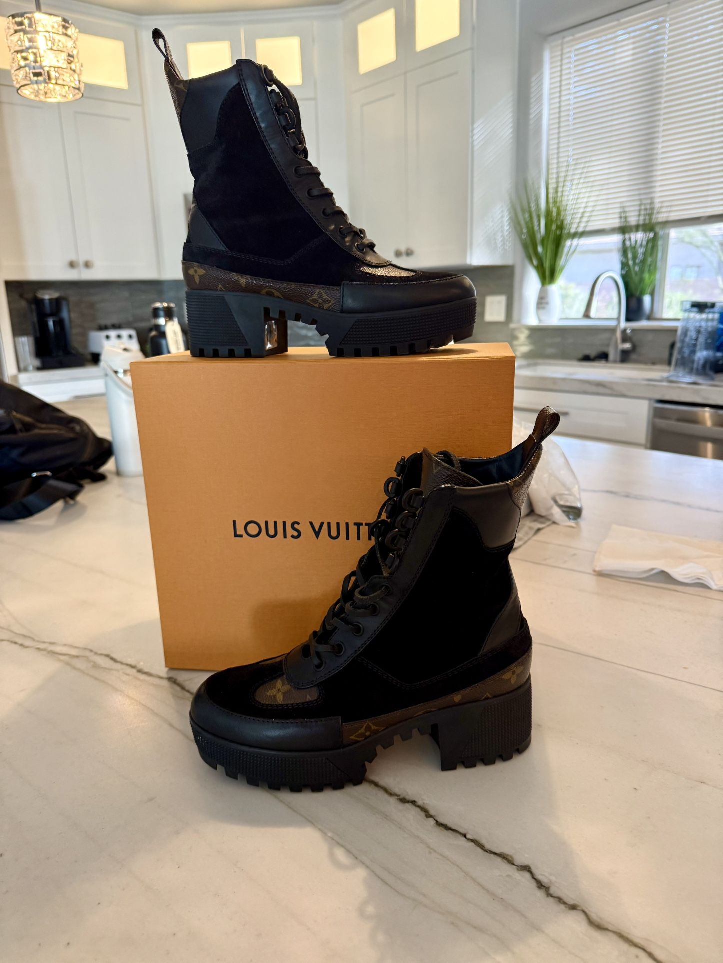 Louis Vuitton Platform Boots 
