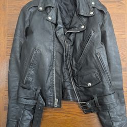 Genuine Leather Jacket Mens