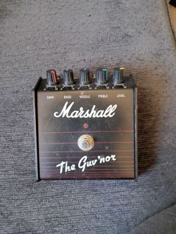 Mid 80s marshall gov'nor pedal