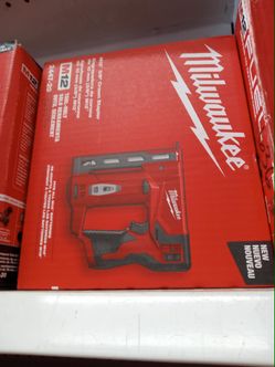 Milwaukee new 3/8 crown stapler