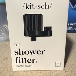Kitsch Mass Purifying Shower Filter - Black