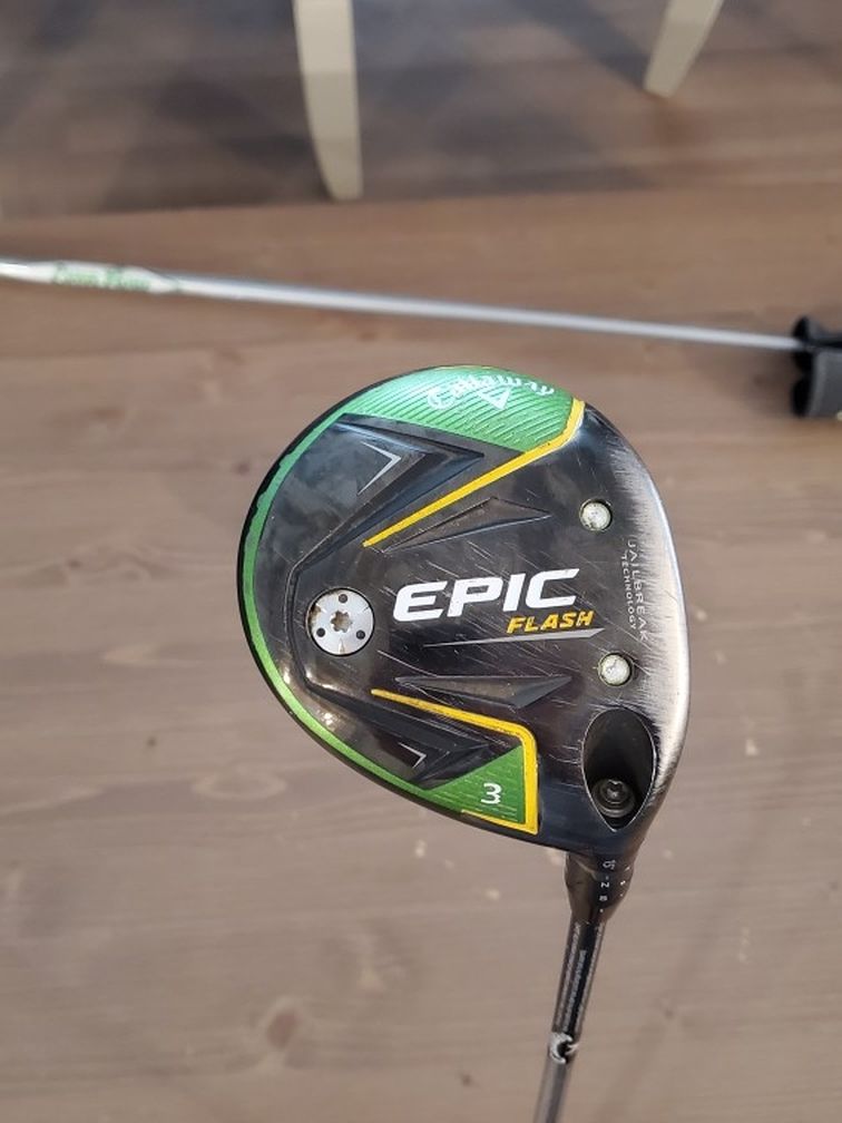 Callaway Epic Flash 3 Wood 15* Regular Callaway Fairway