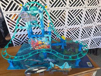 $10 TODAY! Sea Trek Motorized Roller Coaster – WORKING & FULLY BUILT! 🎢🌊