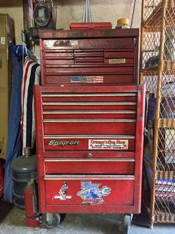 Craftsman Red Tool box top And bottom