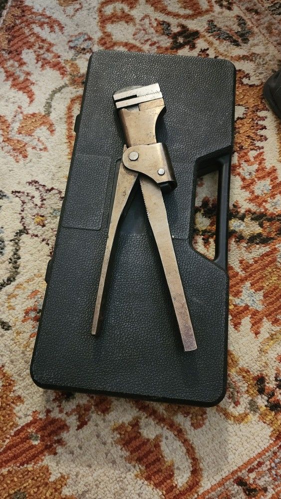 Antique Unusual Wakefield and International Harvester Adjustable Wrench Tools